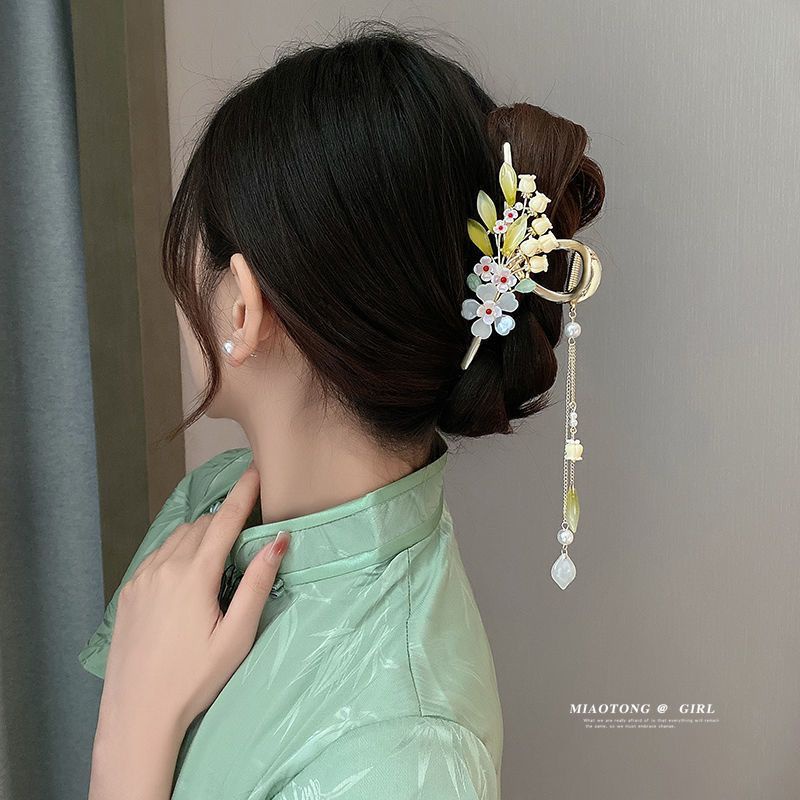 Jepit Rambut Korea Jedai Bunga Wanita Elegan High Quality Impor