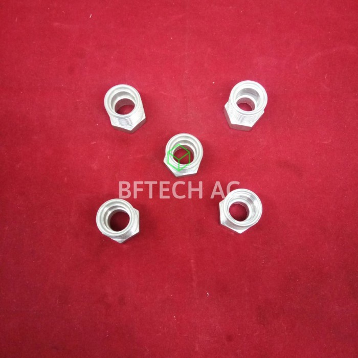 Nevel Connector 5/8 R12 AC Mobil Nepel Konektor AC Mobil