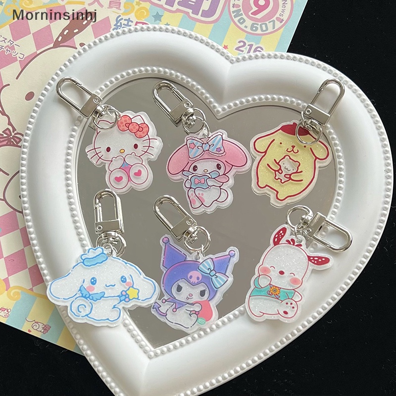 Mornin Kawaii Lucu Hello Kitty Kuromi Mymelody Cinnamoroll Pochacco Kunci Gesper Tas Liontin Aksesoris Hadiah Natal Untuk Gadis id