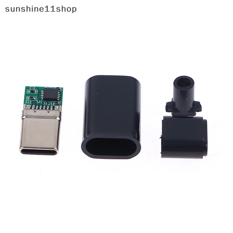 Sho 5A PD/QC Decoy Board Fast Charge 5V 9V 12V 15V 20V Modul Pd2 3.0 DC Kabel Trigger USB Type-C Male Plug QC4 Charge Konektor N