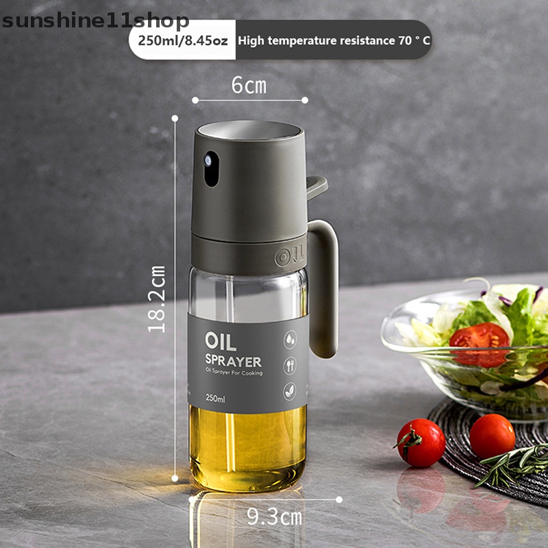 Sho Oil Bottle, Botol Minyak Zaitun 250ml, High Borosilicate Glass Oil er N