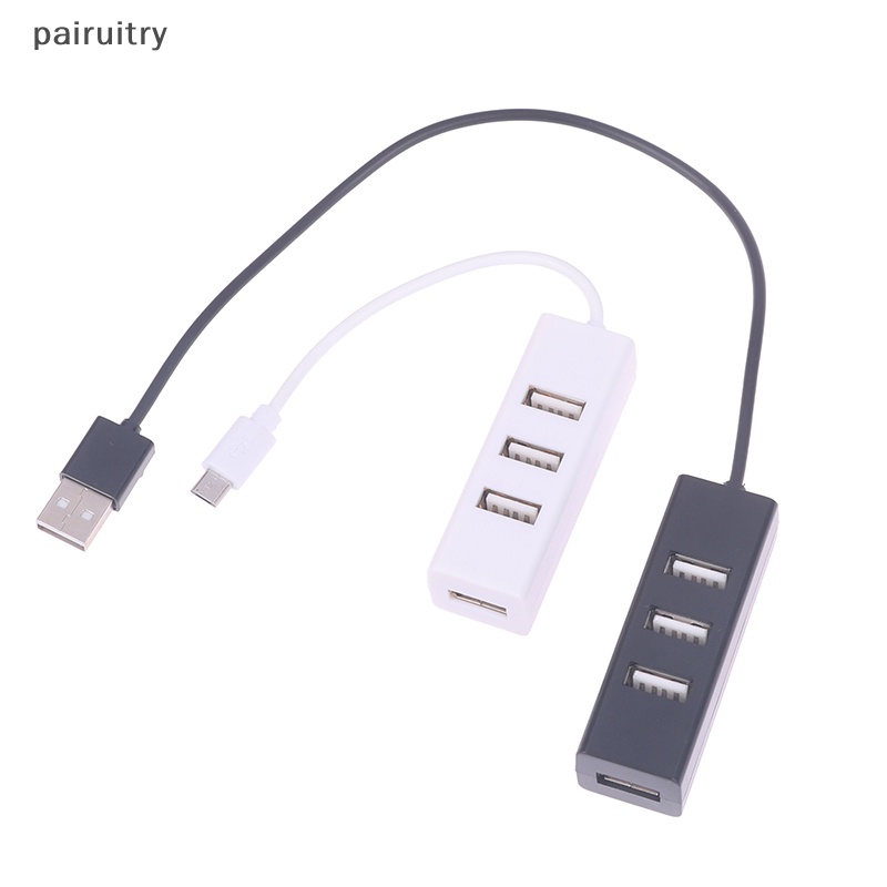 Prt Empat Port USB Splitter USB Hub USB Extender One Drag Four 2.0 Kecil PRT USB 4-Port