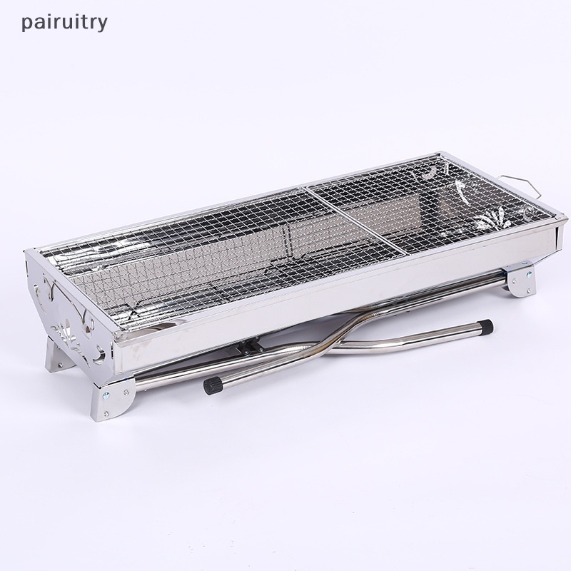 Prt barbecue grill outdoor stainless steel Panggangan BBQ Arang Panggangan portable Panggangan Lipat portable Arang barbecue PRT