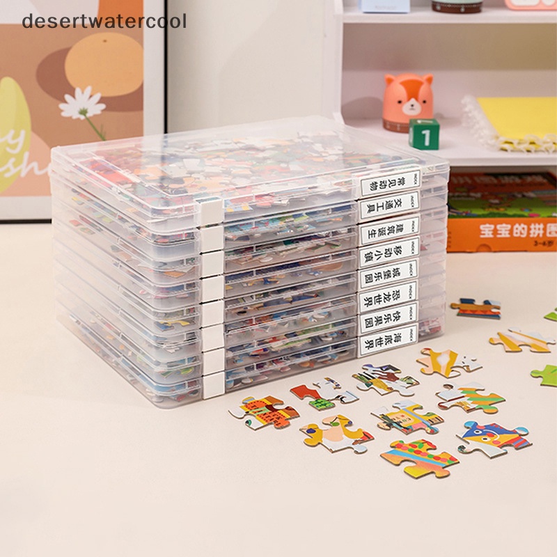 Deid Wadah Penyimpanan Puzzle Berguna Organizer Puzzle Plastik Dengan Penutup Storage Box Martijn