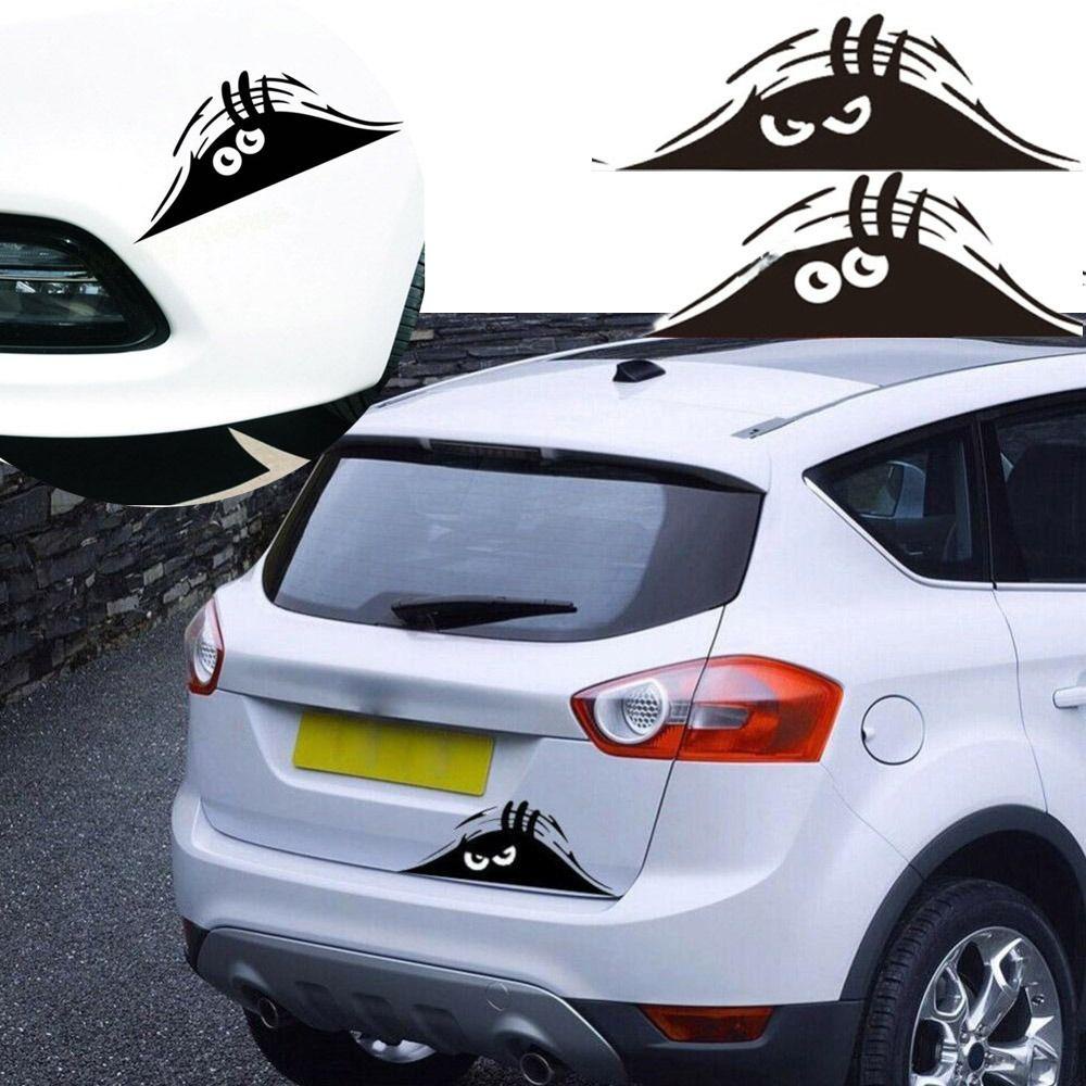 Populer Stiker Mobil Anti Air Lucu Peeking Auto Dekorasi Auto Decal