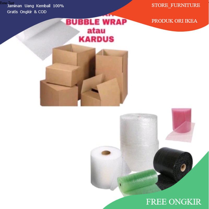 

Tambahan Bubble/Kardus Agar Paket Aman