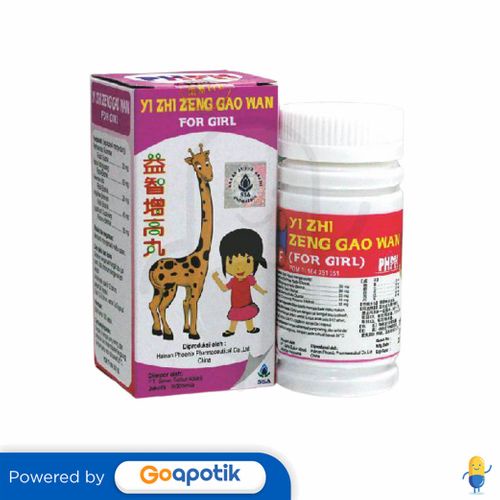 Yi Zhi Zeng Gao Wan (Girls) Botol 100 Kapsul