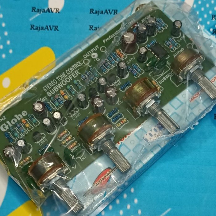 Part Asli Kit Tone Control Stereo 4 TR + Subwoofer