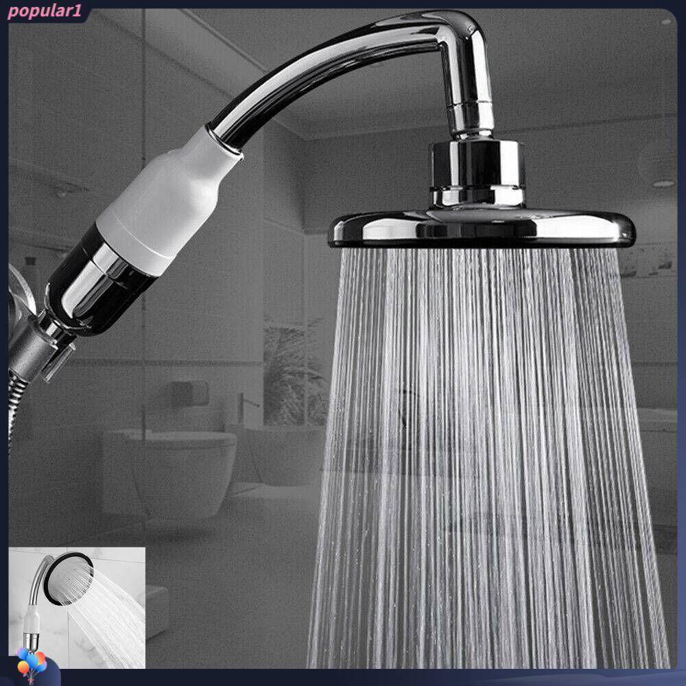 Populer Shower Head Sprinkler Besar Hemat Air Chrome Ampuh