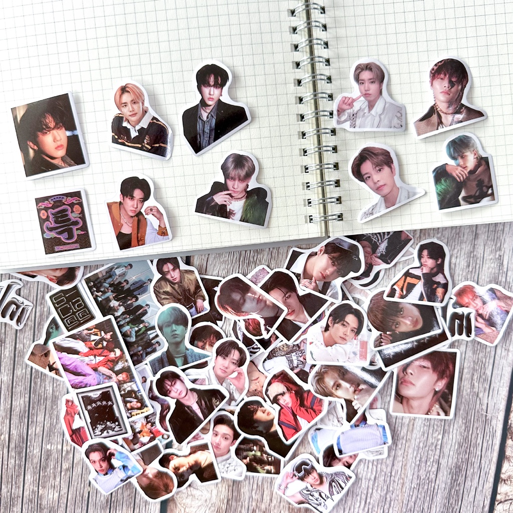 88pcs /set STRAY KIDS Stiker Album 5-bintang Laptop Ponsel Bagasi DIY Dekorasi Straykids Pasta Tahan Air