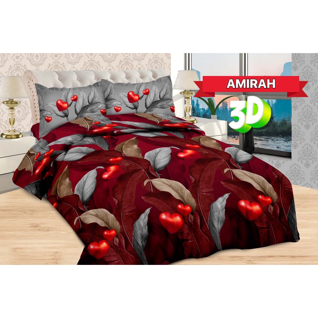 SPREI BONITA 3D KING SIZE KASUR NO. 1 180 x 200 SEPREI SEPRAI SPRAY SEPREY SEPRAY SPRAI 180x200