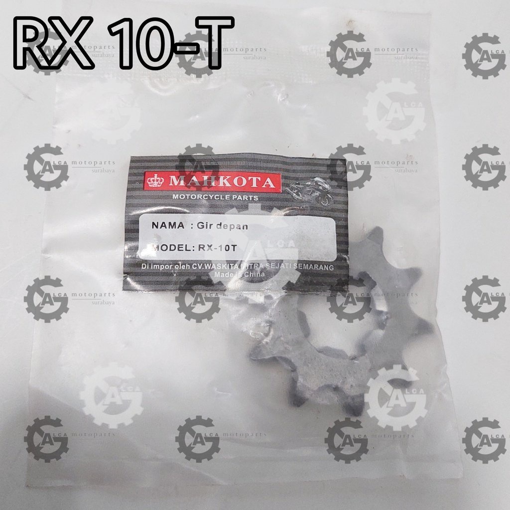HRG PER 2 BIJI GEAR DEPAN GIR DEPAN YAMAHA RX 8T - 15T