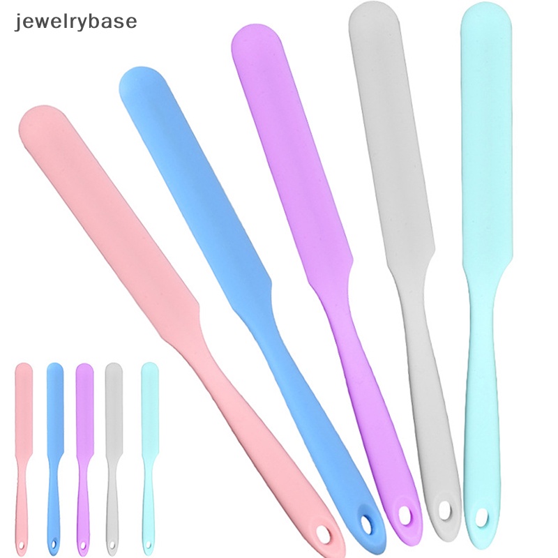 [jewelrybase] Reusable Silicone Tahan Panas Kue Krim Mentega Spatula Lilin Aplikator Butik