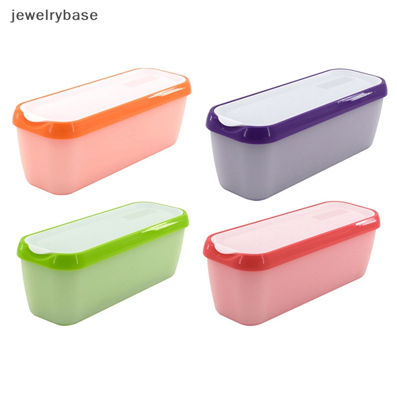 [jewelrybase] Kotak Es Krim Persegi Panjang Non-slip Bawah Rumah Dapur Kulkas Kotak Penyimpanan Butik