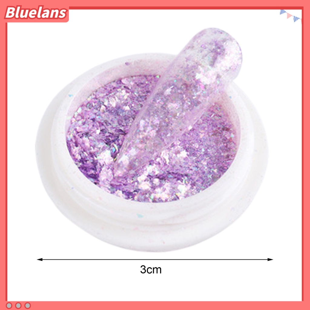 [BLM] Glitter Kuku Tekstur Halus Multi Guna Nair Art Fashion Nail Glitters Dekorasi Untuk Salon Kuku