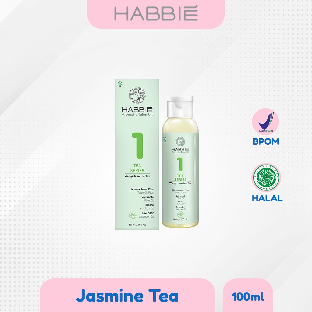 HABBIE MINYAK TELON TEA 100ML / MINYAK TELON BAYI DAN ANAK