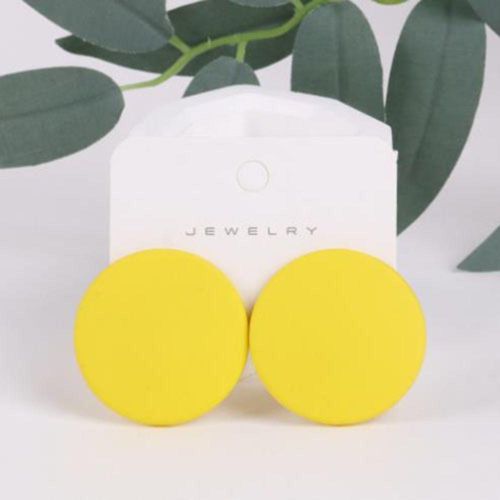 Lily Anting Bulat Akrilik Brand New Colorful 60s Style Simple Dan Serbaguna
