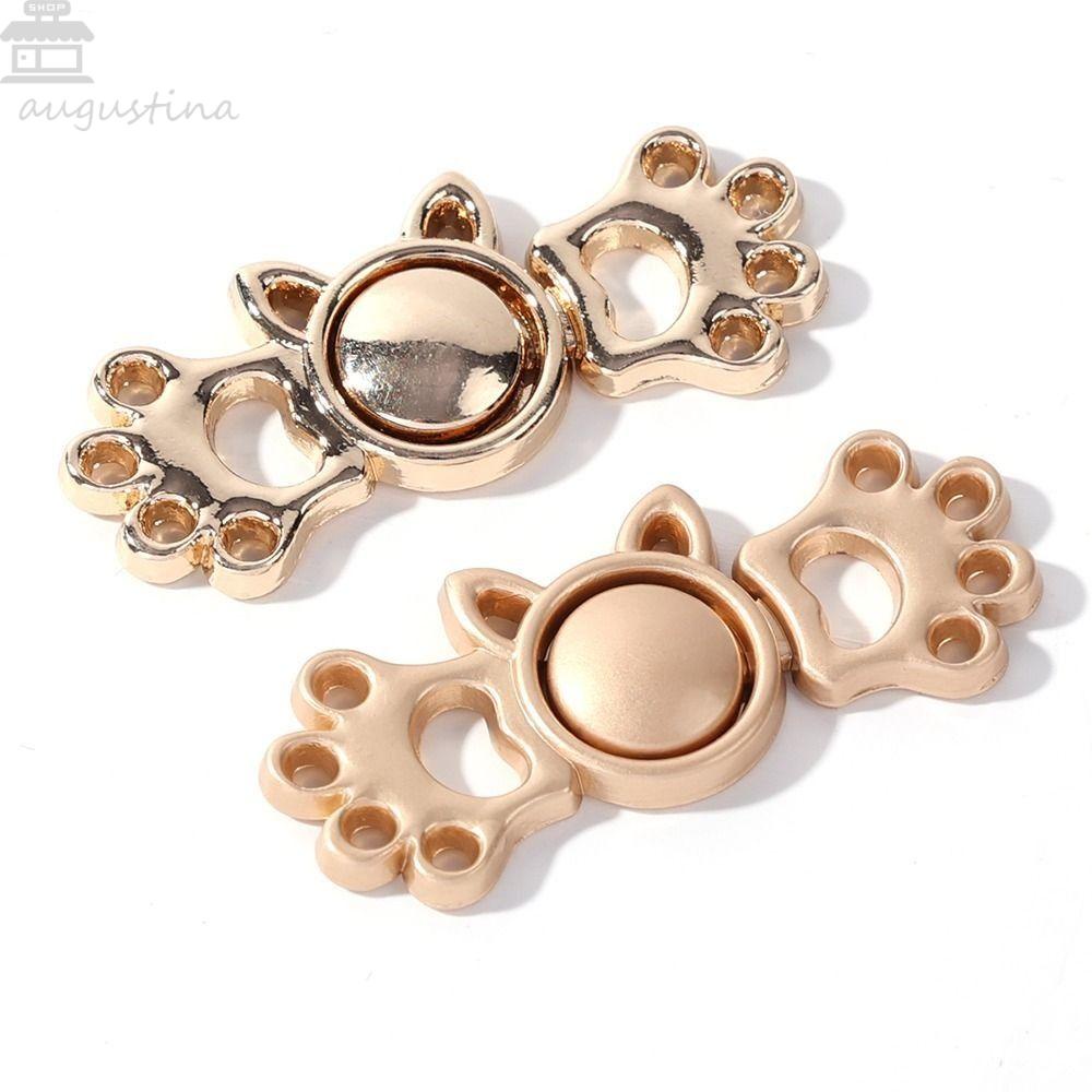 Agustina Celana Pinggang Gesper Lucu Kartun Trendi Kucing Caw Fashion Perhiasan Kasual Alloy Jeans Pinggang Mengencangkan Pin