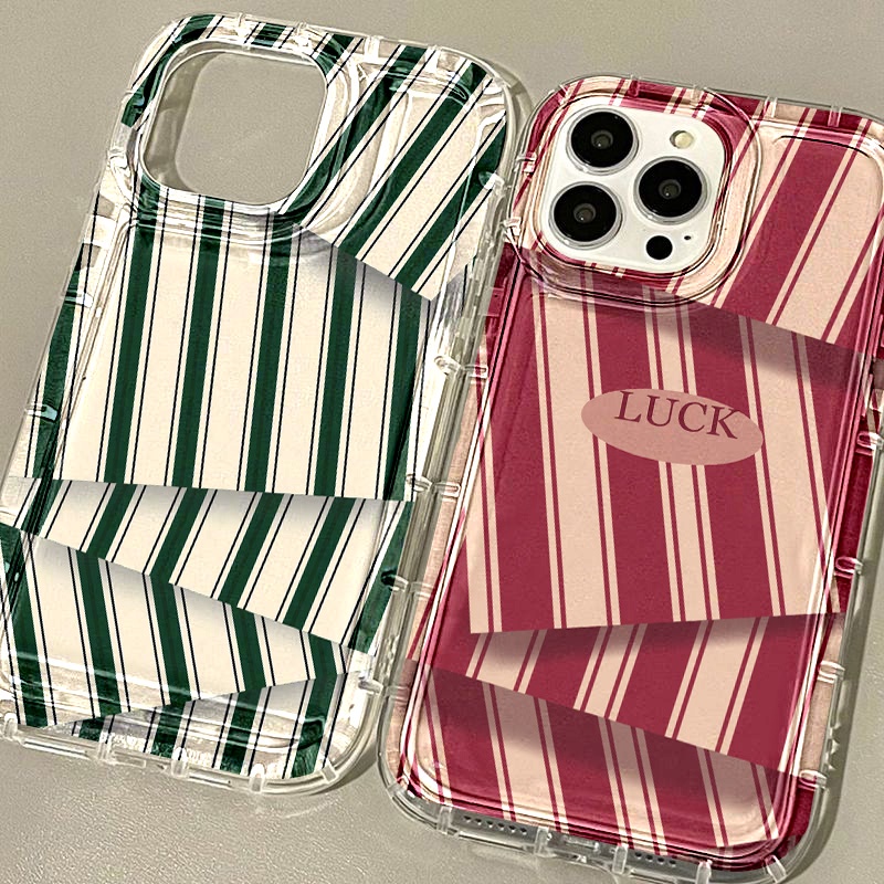 Vintage Stripe Case Untuk Samsung A12 A10 A10S A14 A13 A11 A31 EU A51 A52 A52S A50 A50S A30S A32 A33 A03 A22 A23 A71 A73 A02 A03 S22 S23 Plus Ultra FE Airbag Shockproof Cover