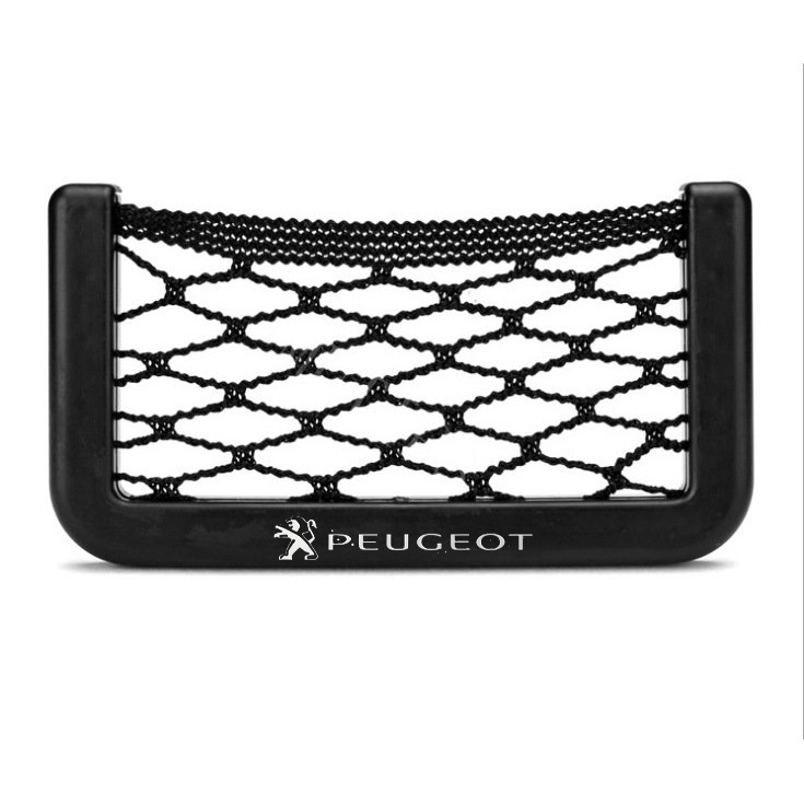 Peugeot Tas Penyimpanan Jaring Kursi Mobil Universal Berkualitas Tinggi Phone Holder Pocket Untuk307 308 2008 3008 206 208 207 508 408 5008 406