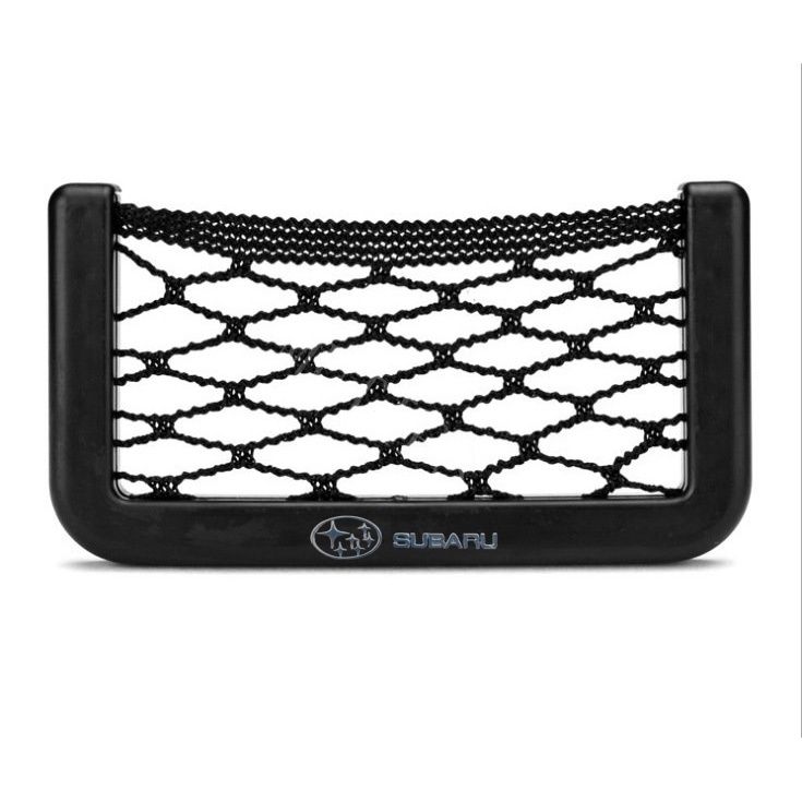 Subaru Tas Penyimpanan Jaring Kursi Mobil Universal Berkualitas Tinggi Ponsel Holder Saku Untuk XV Impreza WRX sti Pedalaman Crosstrek Forester Levorg BRZ