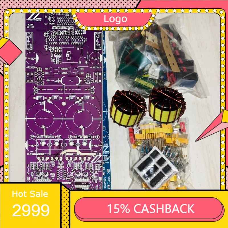 Paket DIY D2K5 fullbridge Full fitur class d Amplifier dobel feedback