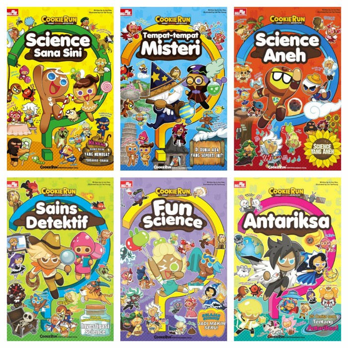 Seri Judul Lengkap Komik Pendidikan Cookie Run Sweet Baru  1 - FENOMENA HOROR