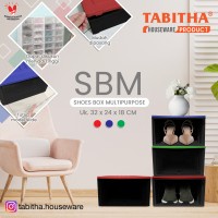 Tabitha Box Sepatu Serbaguna / Tempat Sepatu Stackable