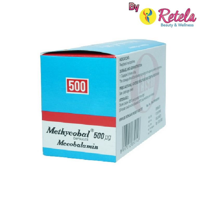 METHYCOBAL 500MCG 1 STRIP 10 CAPSUL ( Mecobalamin 500 mcg )