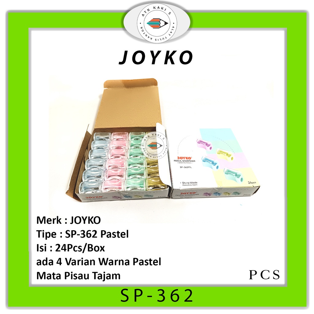 

JOYKO - Shaepener - Rautan SP-362 Pastel - Pcs