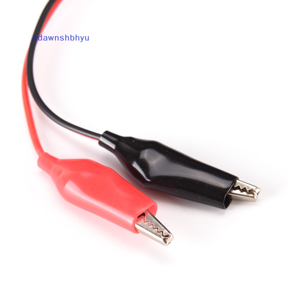 Adhyu Hot Sale DC 5.5mm x 2.1mm DC Female /Male Jack Konektor Ke 2kabel Listrik Klip Buaya A ID