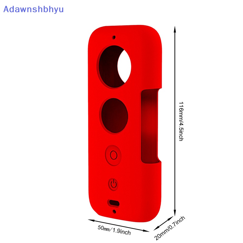 Adhyu Cover Pelindung Anti Gores Untuk Insta360 One X Aksesoris Case Lensa Silikon ID