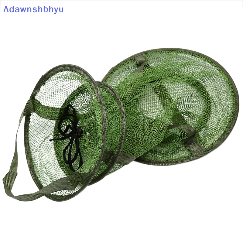 Adhyu Jaring Ikan Fishing Creel Tackle Nylon Landing Net Cor Jaring Pancing Kandang ID