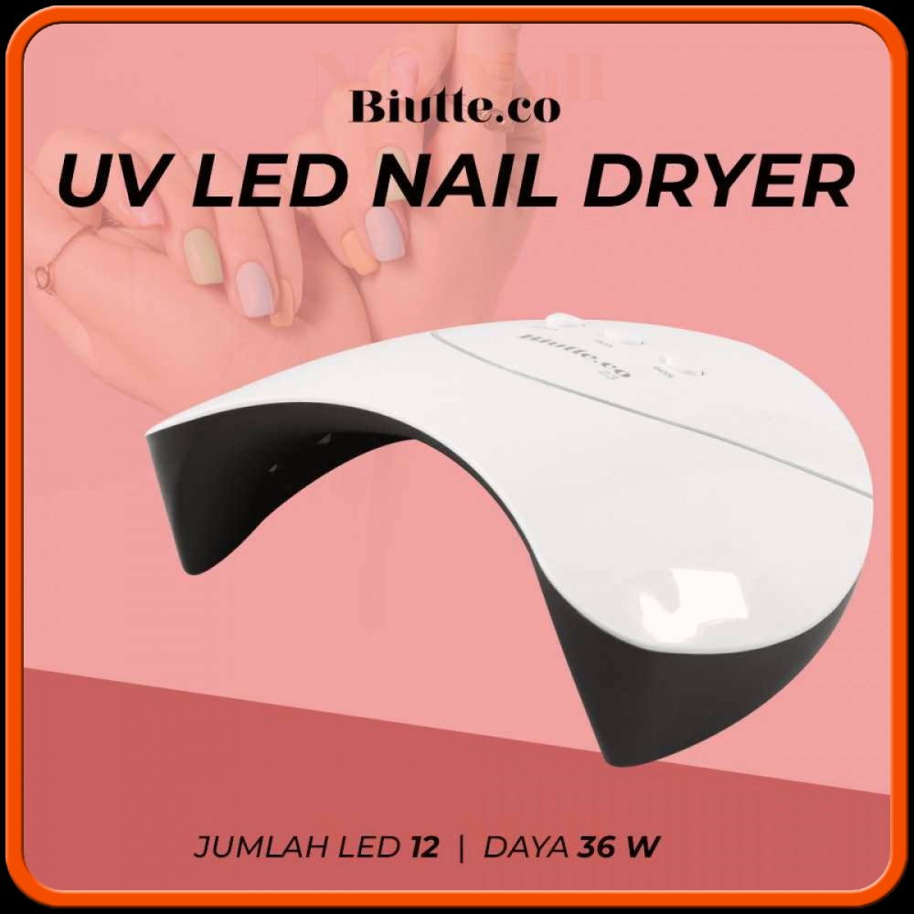Pengering Kutek Kuku Smart UV LED Nail Dryer 36W -BY701