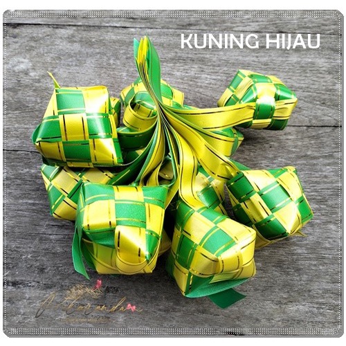 

Promo Terjangkau ALB-68 : Ketupat Pita Jepang Ukuran Besar (per lusin) - hijau kuning