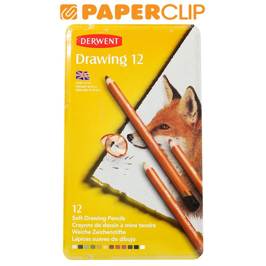 

PENSIL WARNA DERWENT SET DRAWING 12C 0700671DW