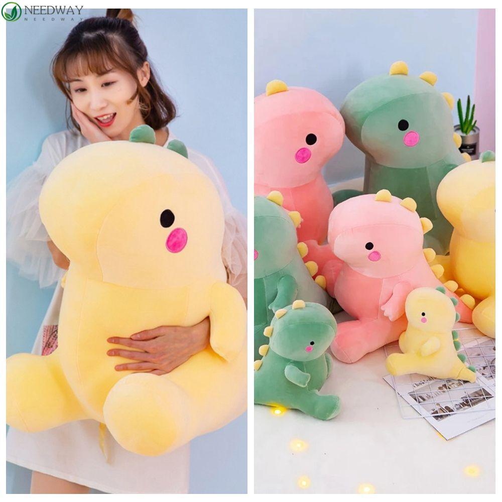 Needway  22-60CM Plush Toys Super Soft Stuffed Animal Dinosaur Hug Doll Home Decor Cartoon Sleep Pillow Lovely Kids Dino Dolls/Multicolor