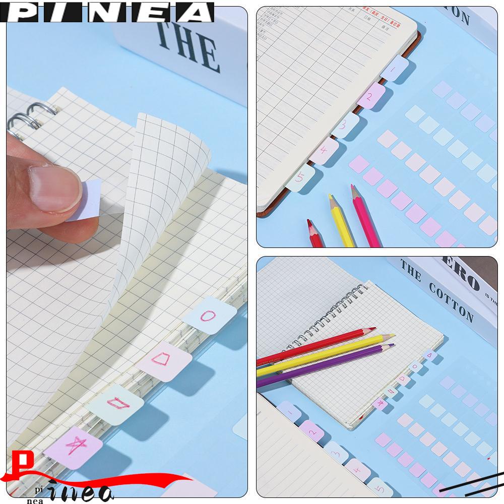 Nanas A5 /B5 Sticky Notes Perlengkapan Kantor Colorful Paster Sticker Label Writable Memo Pad Tag