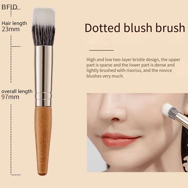 [BFID] 9pcs Set Kuas Makeup Protable Mini Blush Kosmetik Alis Eyeshadow Brush Kit [ID]