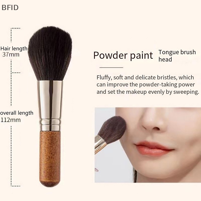 [BFID] 9pcs Set Kuas Makeup Protable Mini Blush Kosmetik Alis Eyeshadow Brush Kit [ID]