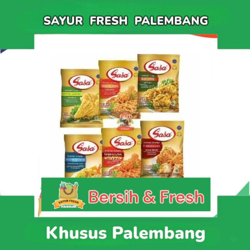 

Tepung Bumbu SASA All Varian - Sayur Fresh Pasar Perum