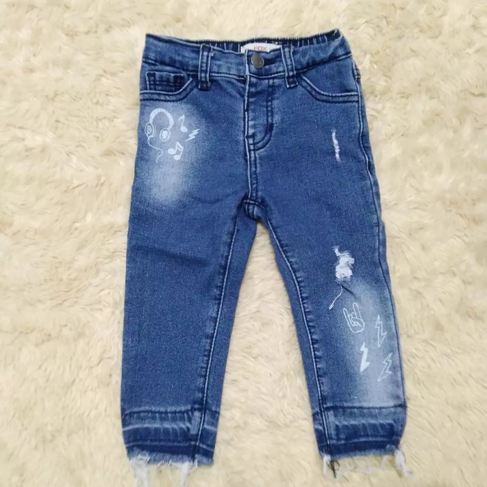 CELANA PANJANG JEANS FOX BABY KIDS ANAK COWOK LAKI-LAKI CEWEK PEREMPUAN