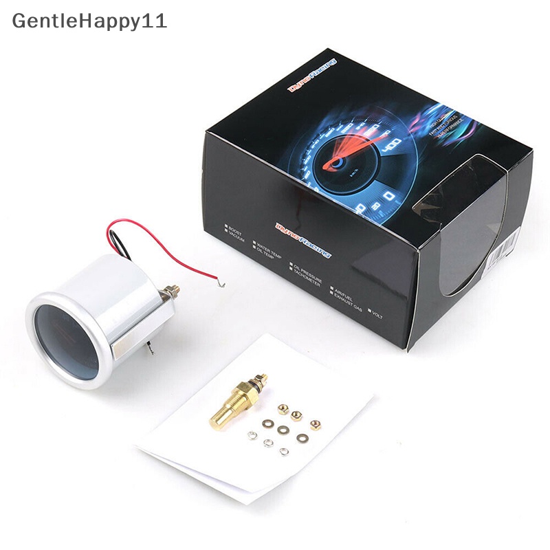 Gentlehappy Pengukur Suhu Air LED 52mm Putih Pengukur Suhu Air Dengan Sensor Face Tint  Id