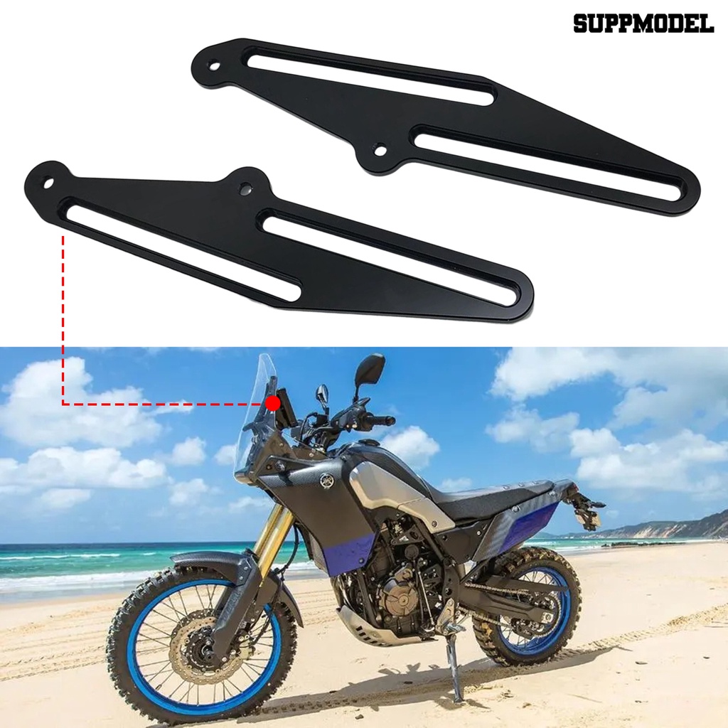[SM]1 Set Menyesuaikan Tuas Mudah Dipasang Awet Kokoh Tahan Karat Aksesoris Motor Penyangga Holder Kit Untuk YAMAHA TENERE700/XT700Z