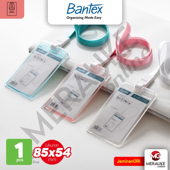 

BANTEX Transparant Name Tag / Gantungan Kartu Nama Potrait