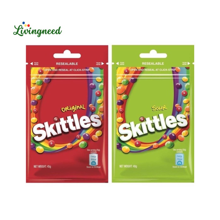 

Permen Skittles Sour Candy 40 gram Permen Import