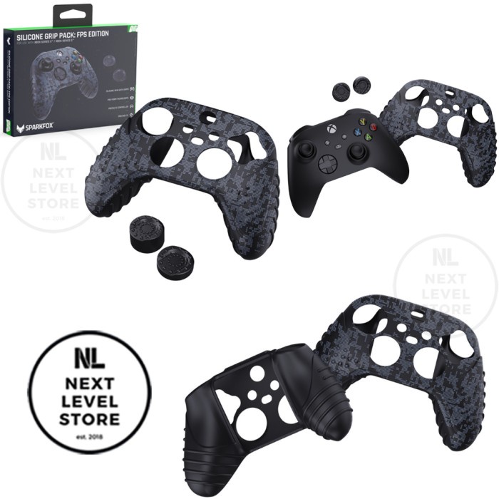XBOX Series X/S Controller Sparkfox Silicone Grip Pack FPS Edition
