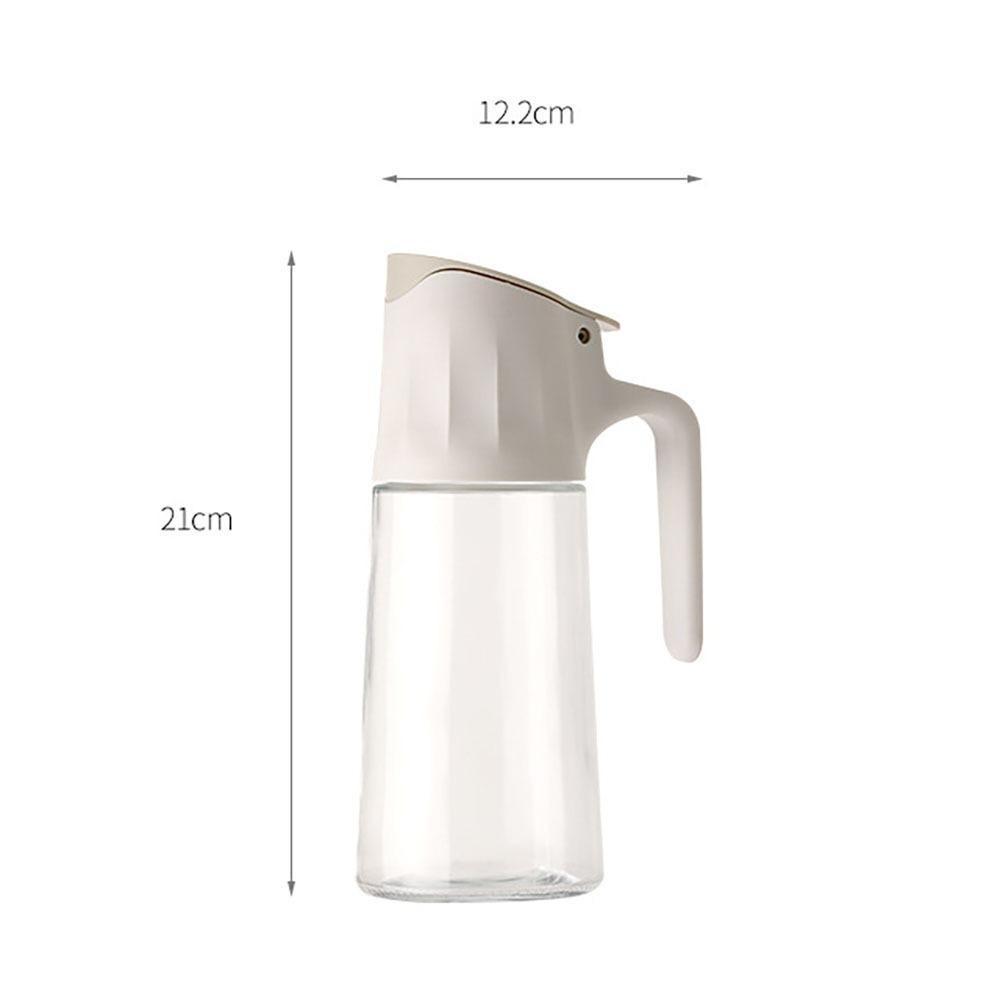 R-FLOWER Botol Bumbu Minyak Dapur Botol Kaca Anti Bocor