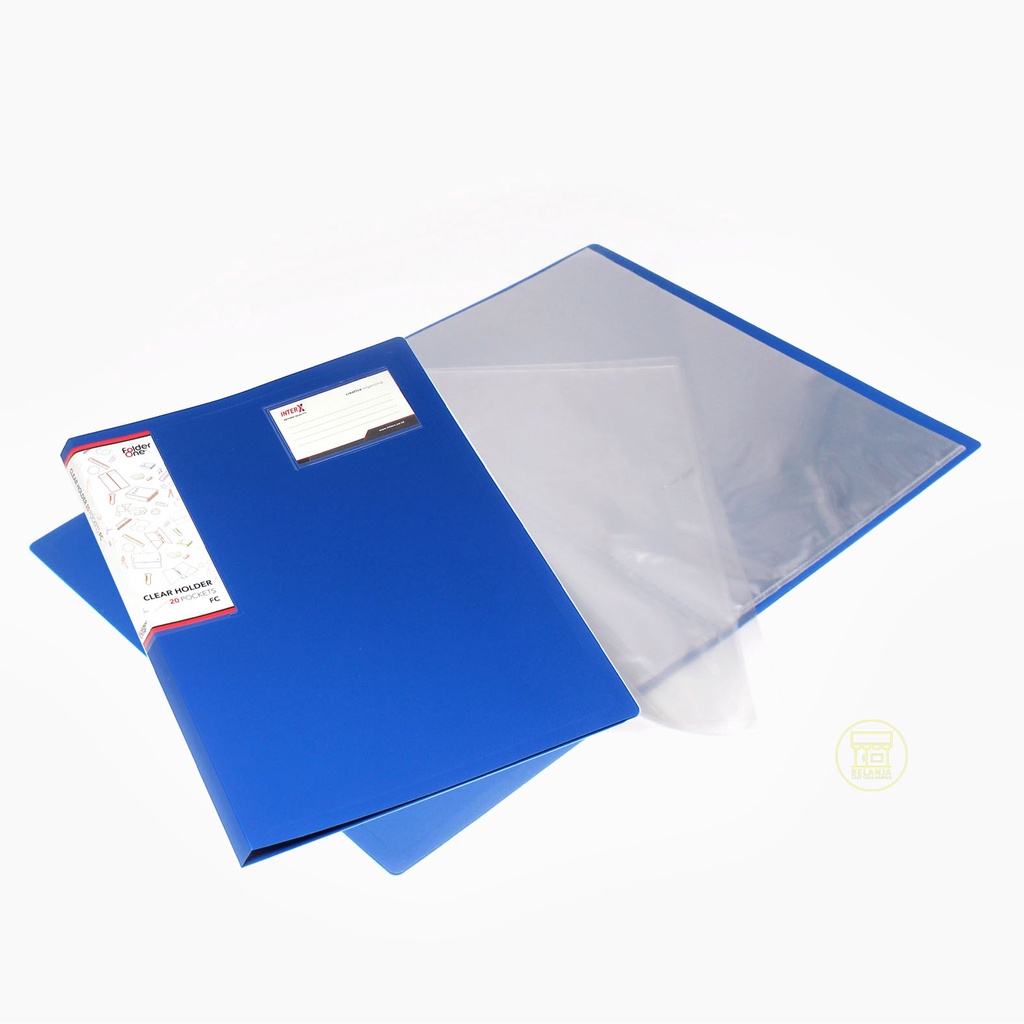 

FOLDER ONE - Clear Holder 20 Lembar Folio Penyimpanan Dokumen - Pcs