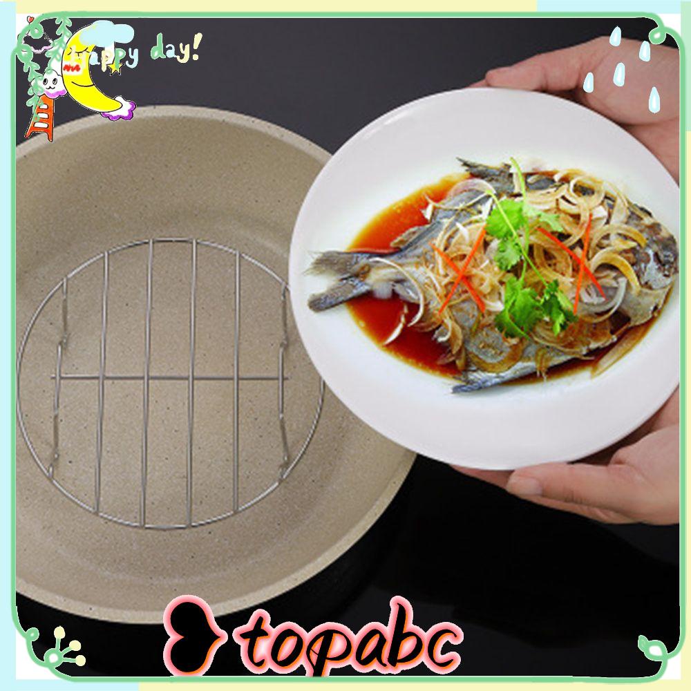 TOP Rak Kukus New Steaming Vegetables Drain Rack Air Fryer Aksesoris